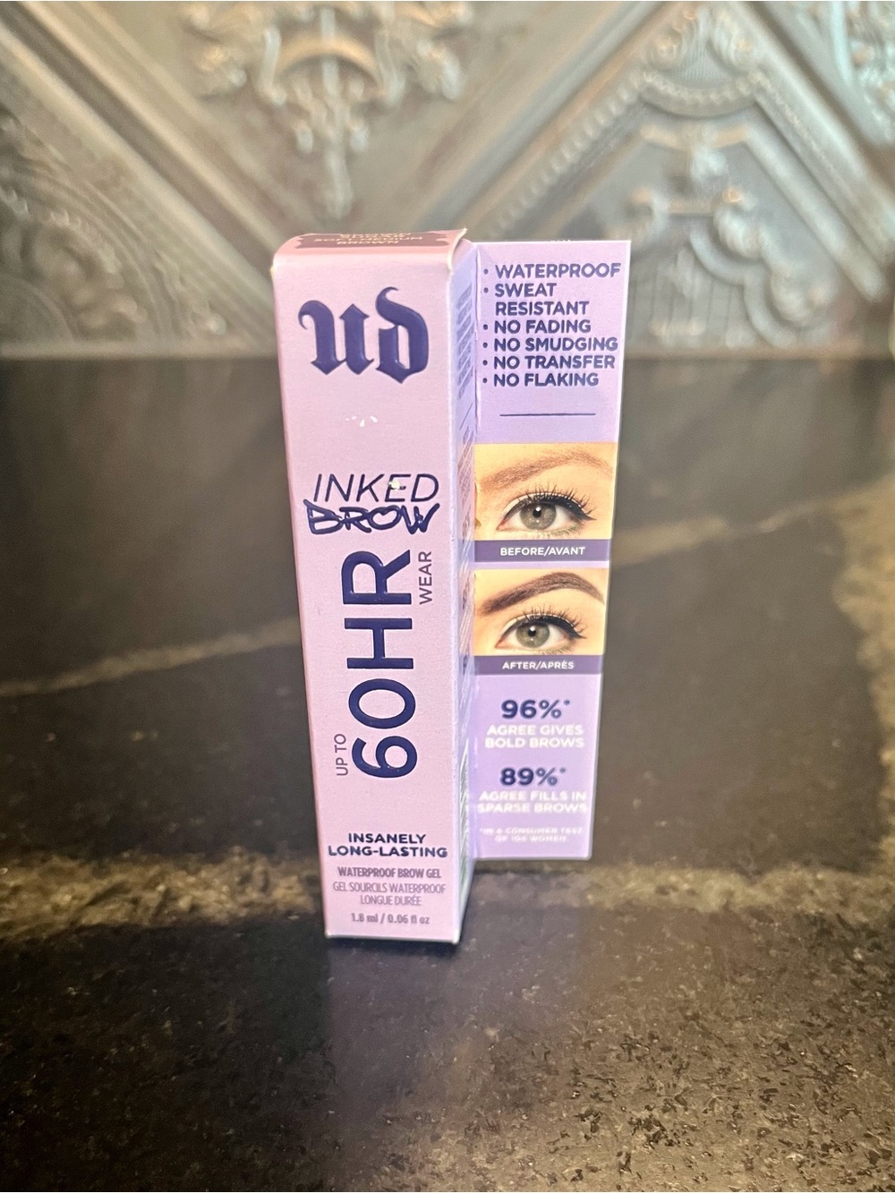 Urban Decay Inked Brow Waterproof Brow Gel - brown sugar